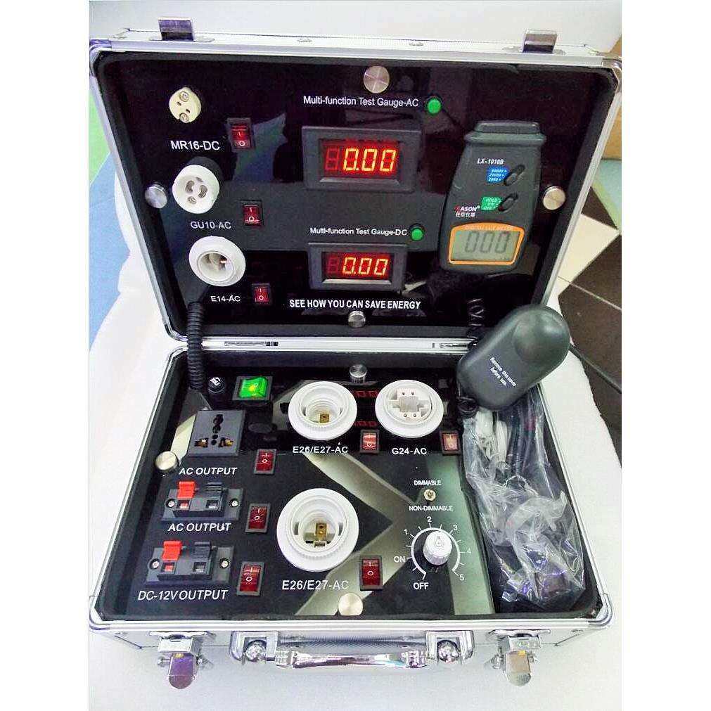 LED展示箱LED灯测试箱LED节能测试对比箱LED节能灯测试箱