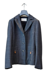 Harrods英国羊毛外套中古二奢Vintage古着(长66胸100肩39)99新-43