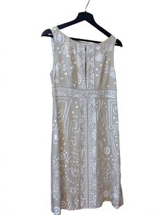 长100胸84 真丝连衣裙中古 286 Lacroix意大利产38码 Christian