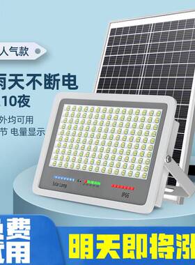 德国进口太阳能户外灯2025新款家用庭院灯led新农村大功率照明灯