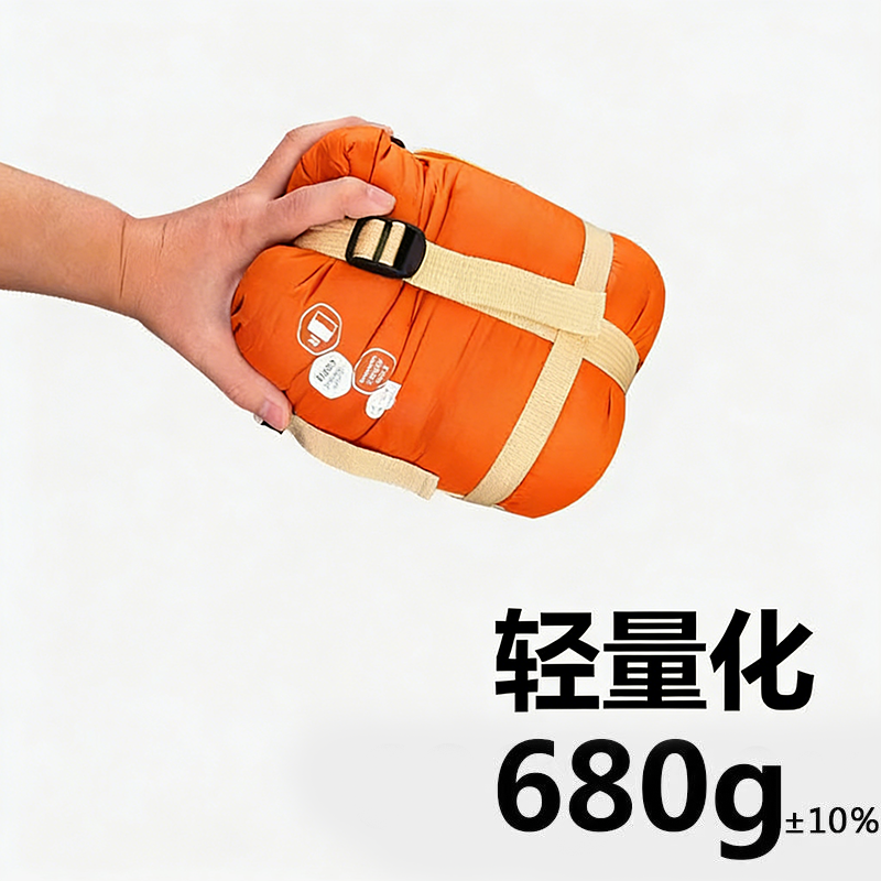 超轻薄睡袋迷你成人户外睡袋办公室午休轻量被子地铺教室春夏露营