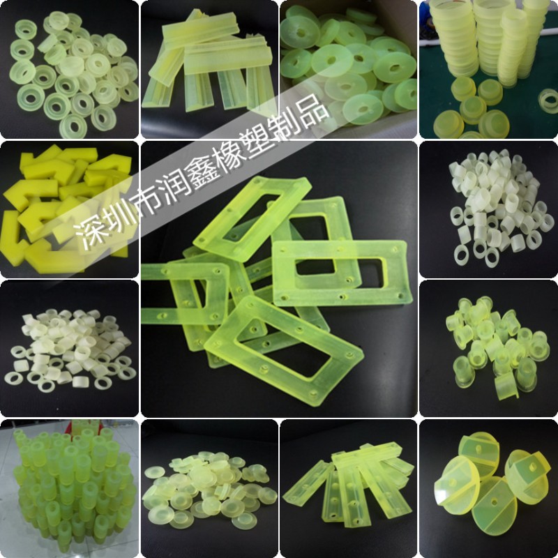 定制加工 聚氨酯板缓冲块牛筋板 优力胶棒板 弹力胶板减震板图片