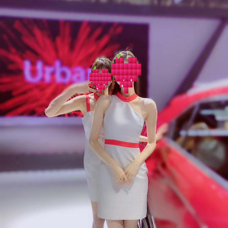 模特走秀2021夏包臀修身半露肩车模不规则酒会礼服时尚连衣裙短裙