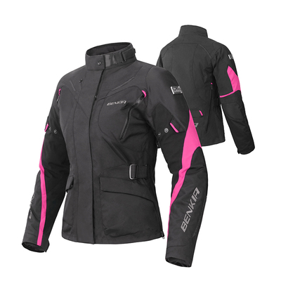 宾骑亚摩托车骑行服秋冬防水保暖防雨机车服防摔拉力服女四季通用