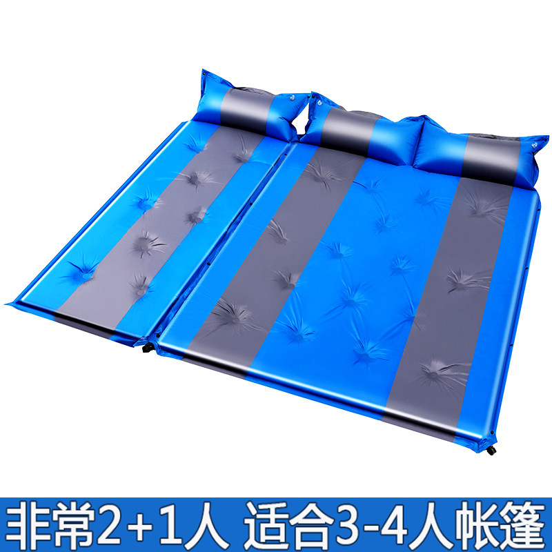 户外防潮垫自动充气垫双人加宽厚帐篷垫床垫便携三3-4人露营垫子
