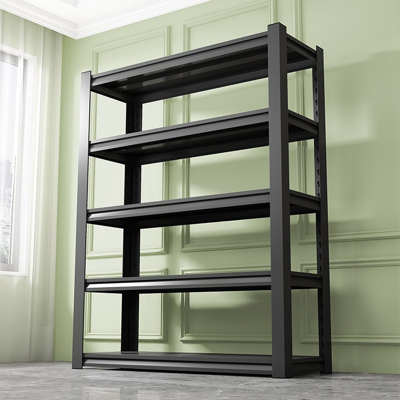 家用货架多层置物架储藏室阳台收纳铁架超市快递角钢储物展示架子