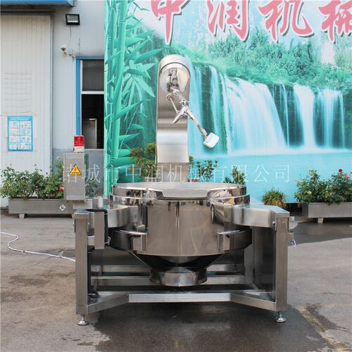 全自动炒面机 大型炒油茶面设备 模仿人工翻炒面粉炒锅
