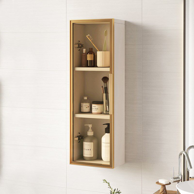 实木浴室吊柜25cm小户型收纳置物柜挂墙式马桶夹缝窄柜卫生间边柜