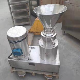 非标定制食品级花生酱不锈钢胶体磨商用沥青色浆染料电动研磨机