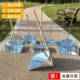 保洁专用镀锌铁簸箕环卫特大不生锈畚箕商用撮子厚钢耐用垃圾斗