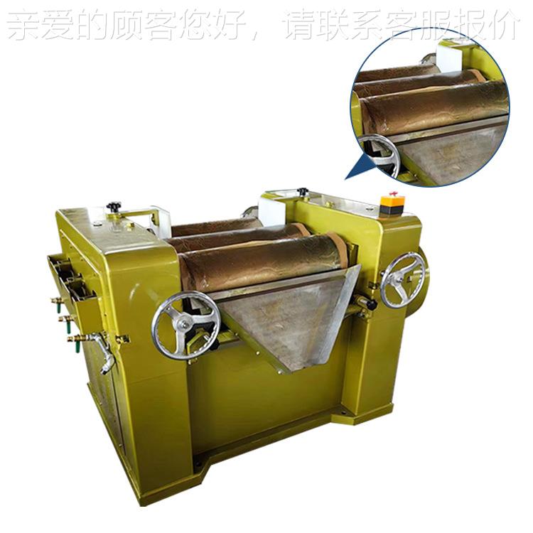 厂家直供260合钢三辊机膏油墨涂料体辊BWL研磨金机液态物料研三磨