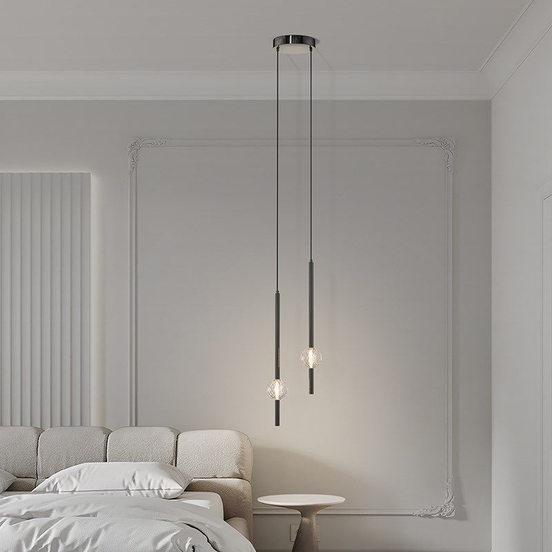 床头灯led吊灯简约现代温馨i卧室长条小吊灯北欧房间客厅背景墙灯,家装灯饰光源,床头/玄关/吧台/过道吊灯,淘宝优惠券,粉丝福利购,淘宝优惠卷