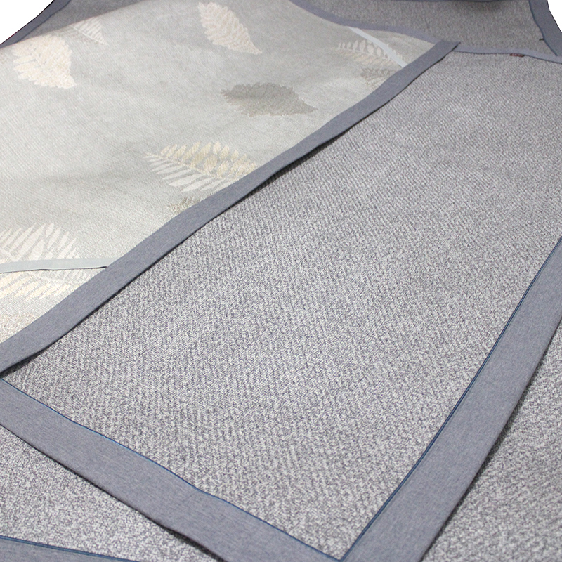 夏凉席印尼藤席双面灰色席冰丝加厚折叠床席 空调席1.5/1.8米