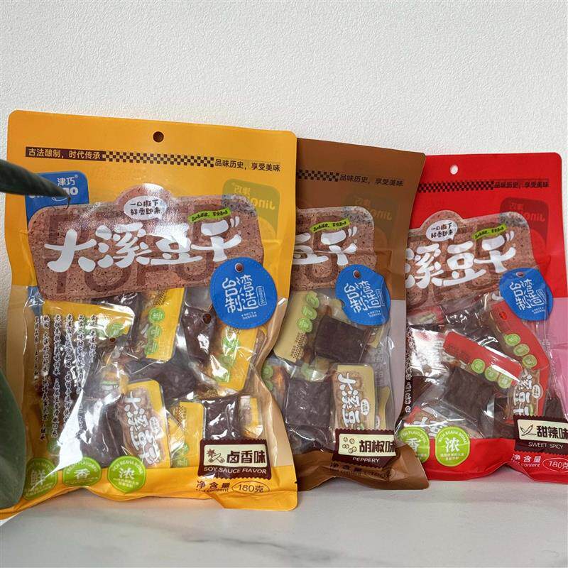 新货津巧大溪豆干卤香味甜