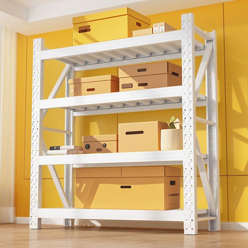 家用货架置物架多层中型快递架仓库铁架子重型仓储货架子