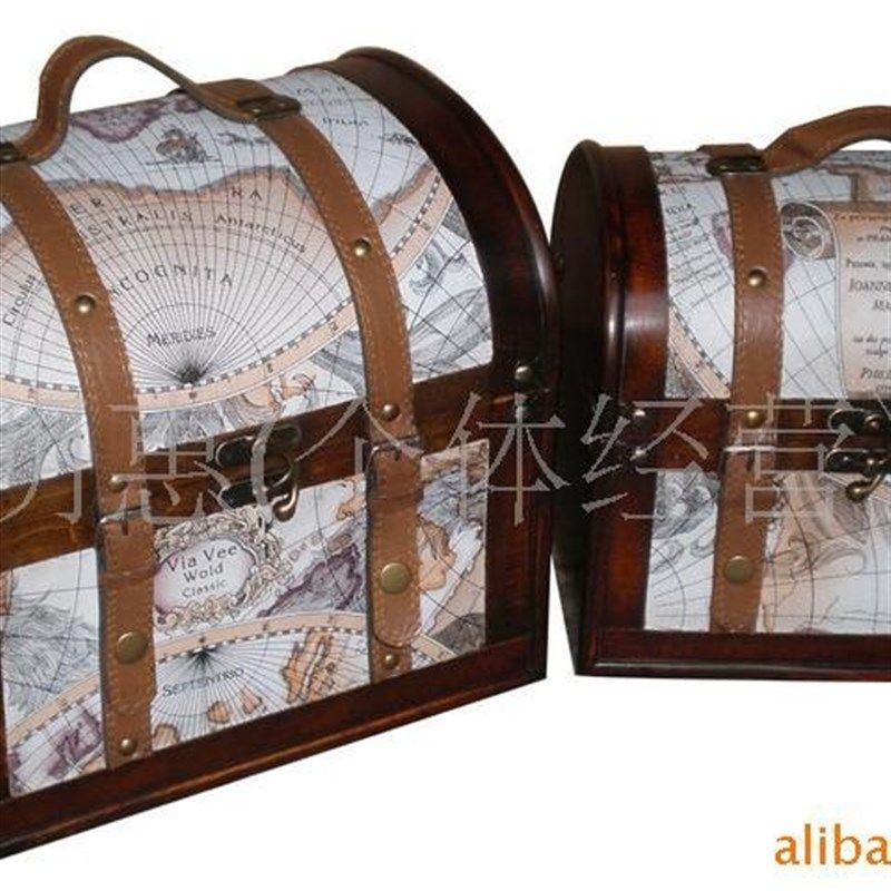 复古木箱  钱箱木箱 手提木箱木盒  储藏箱 收纳箱,包装,木箱包装,淘宝优惠券,粉丝福利购,淘宝优惠卷