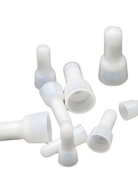 金笔ce5x压线帽尼龙白色奶嘴塑料阻燃耐高温闭端子透明接线帽奶嘴