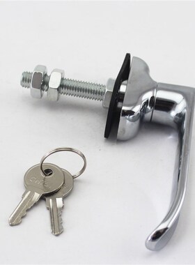 CH751执手锁 L008 8*8 螺纹方棒 多用天地锁拉手锁房车锁电柜锁