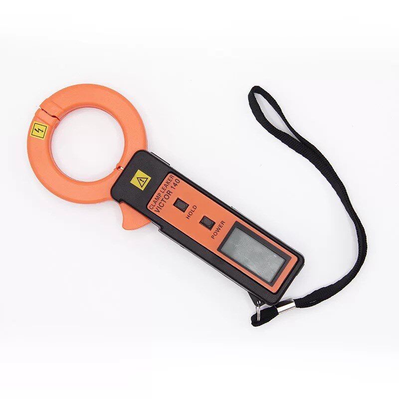 胜利VC140漏电流钳形表 高精度数字袖珍型 毫安泄漏电流表测试仪