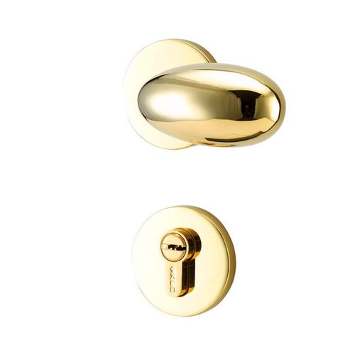 通用锁具现代房门锁分体锁蛋形把手金色黑色球形门锁木门执手锁