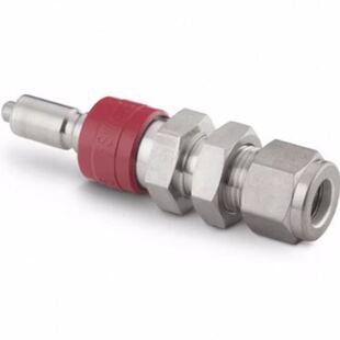 带阀门 Swagelok世伟洛克SS 400 QC4 不锈钢仪表快速接头管茎