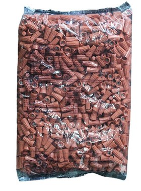 P2 1000只橙色 接线帽 扭式旋转端子 弹簧螺旋式接线头