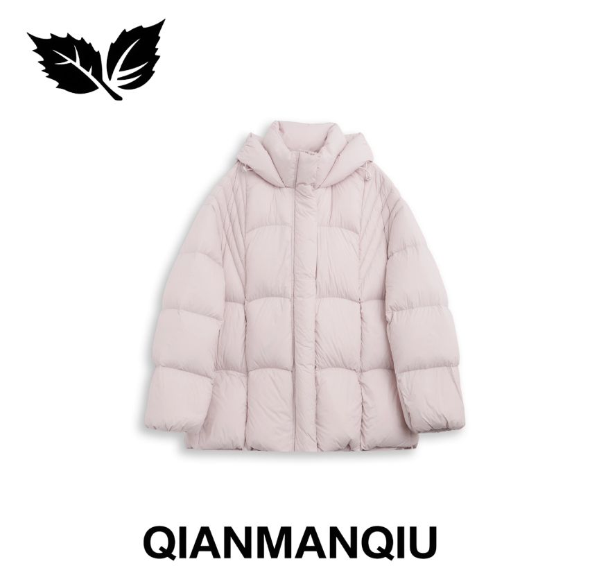 浅曼秋QIANMANQIU 百搭软糯短外套QMQ1019F034