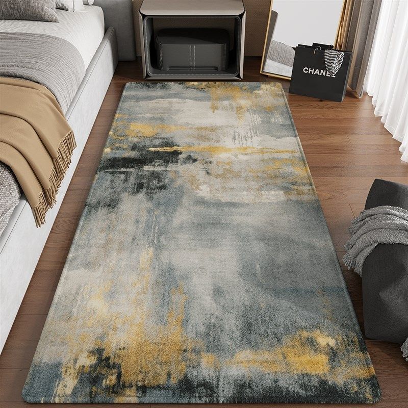 地毯卧室床边毯高级感房间客厅地垫主卧床K前毯子长条耐脏防滑脚,居家布艺,床边毯,淘宝优惠券,粉丝福利购,淘宝优惠卷