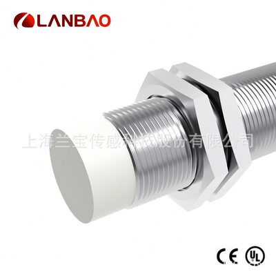 甄选上海兰LR18XBN08DLO 金属传感器DC二线NO非埋8mm 电感接近开