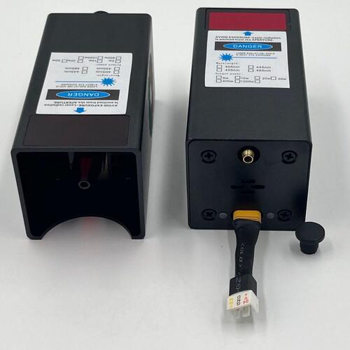 甄选日亚455nm20w激光器 蓝光大功率模组 四合一实际光功率 24V驱