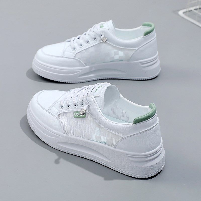 孕妇小白鞋女网鞋2024年夏季新款白色运动L板鞋夏天薄款网面休闲,女鞋,深口单鞋,淘宝优惠券,粉丝福利购,淘宝优惠卷