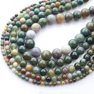 天然印度玛瑙散珠diy串珠手链材料手工编织饰品配件义乌珠子