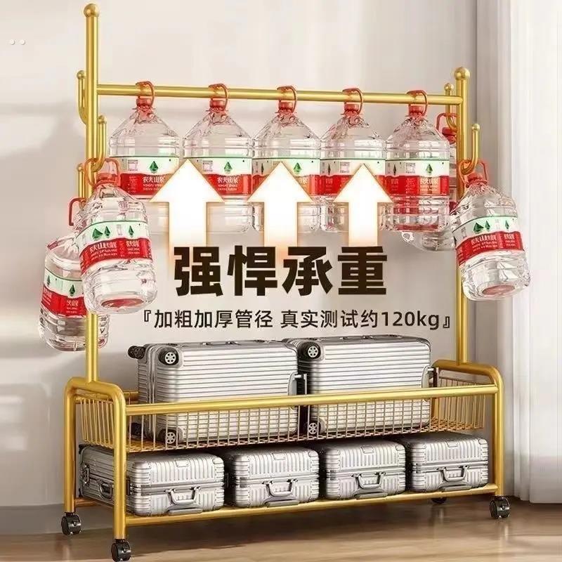 挂衣架落地卧室家用衣帽架简易衣服挂架晾衣架子室内的置物架凉杆