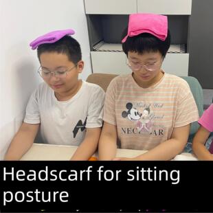 头顶坐姿毛巾练字写字做字顶头的小毛巾书法粉方巾专用头上小方巾