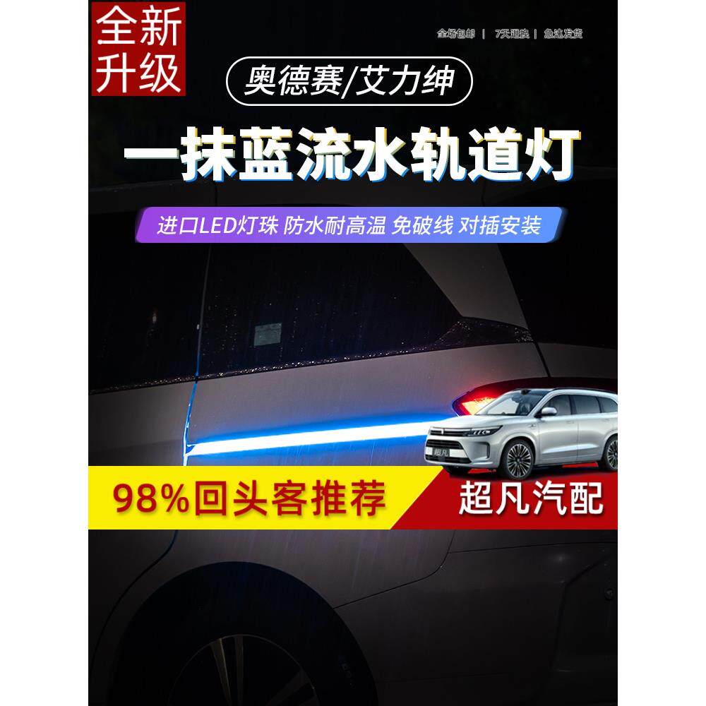 适用15-25款奥德赛轨道灯本田艾力绅车门氛围灯改装专用全车配件