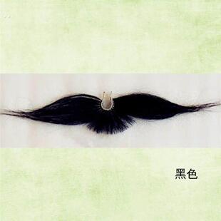 老头胡子假胡子八字胡夹胡卡胡上鼻卡唇胡须戏曲舞台彷真表演道具