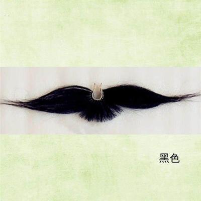 老头胡子假胡子八字胡夹胡卡胡上鼻卡唇胡须戏曲舞台彷真表演道具