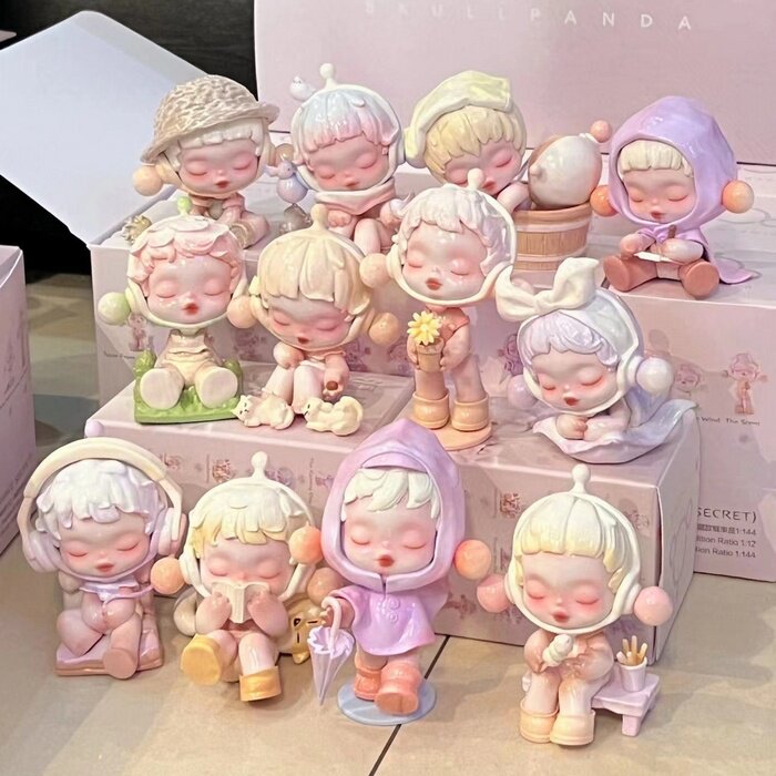 温度盲盒SP泡泡系列玛特网红2025新款女孩手办奖品玩具摆件油亮面