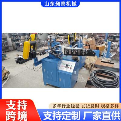 200钢带卷管机预应力螺旋波纹管成型机桥梁预留孔道波纹管压扁机