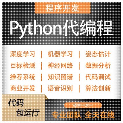 python代编程序深度机器学习yolo目标检测写算法创新人工智能做作