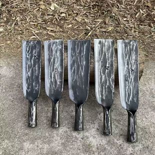 弹簧钢砍柴刀直刀户外砍树砍竹子劈柴专用柴刀手工锻打加厚加重刀