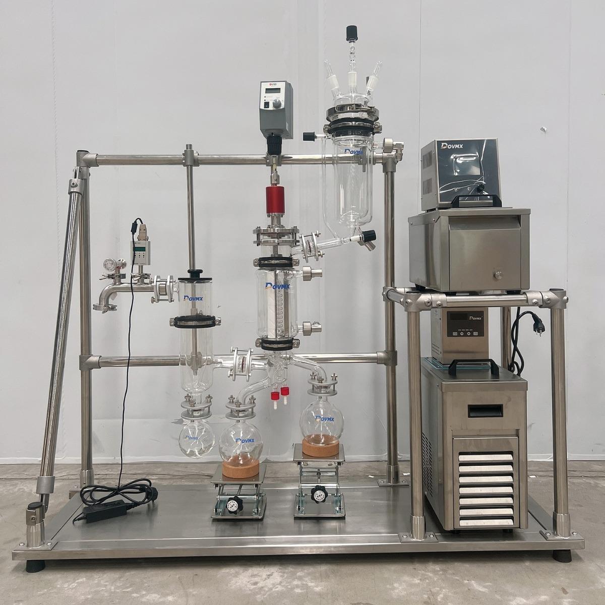 上海厂家直销实验室分子蒸馏60S短程分子蒸馏沉香植物油提取设备