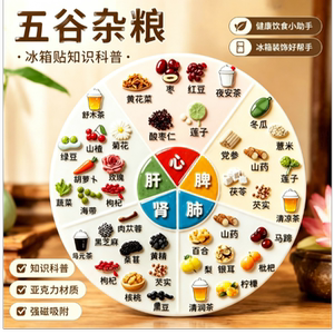 健康体质辨识冰箱贴对症养生