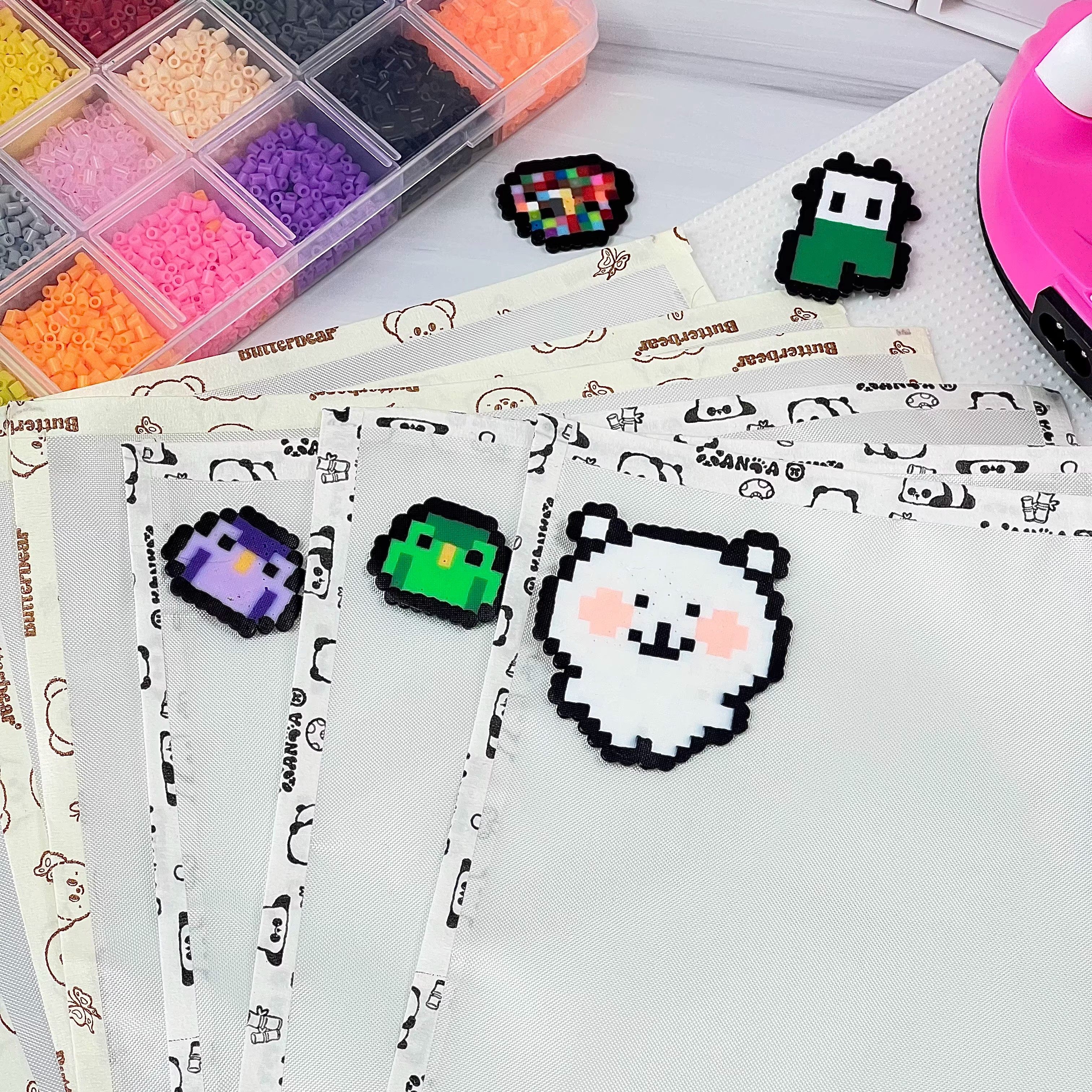 包边拼豆豆烘焙布耐高温专用熨斗熨烫布助烫纸豆板笔工具手工配件,玩具/童车/益智/积木/模型,拼豆/拼豆工具,淘宝优惠券,粉丝福利购,淘宝优惠卷