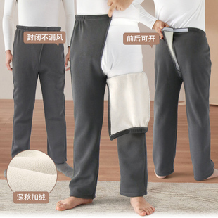 秋 子病人护理纯棉方便裤 瘫痪卧床老人开裆裤 男女老年人失禁专用裤