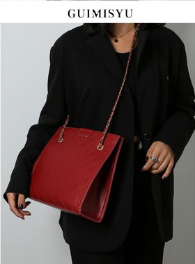 红色新娘婚礼包包20n21新款大容量婚包手提包女高级感小众结婚女