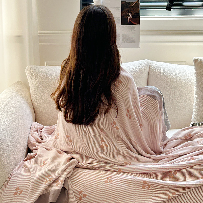 竹纤维盖毯毛巾被冷感竹棉纱布毯子单人午睡空调毯V夏季薄款夏凉,床上用品,休闲毯/毛毯/绒毯,淘宝优惠券,粉丝福利购,淘宝优惠卷