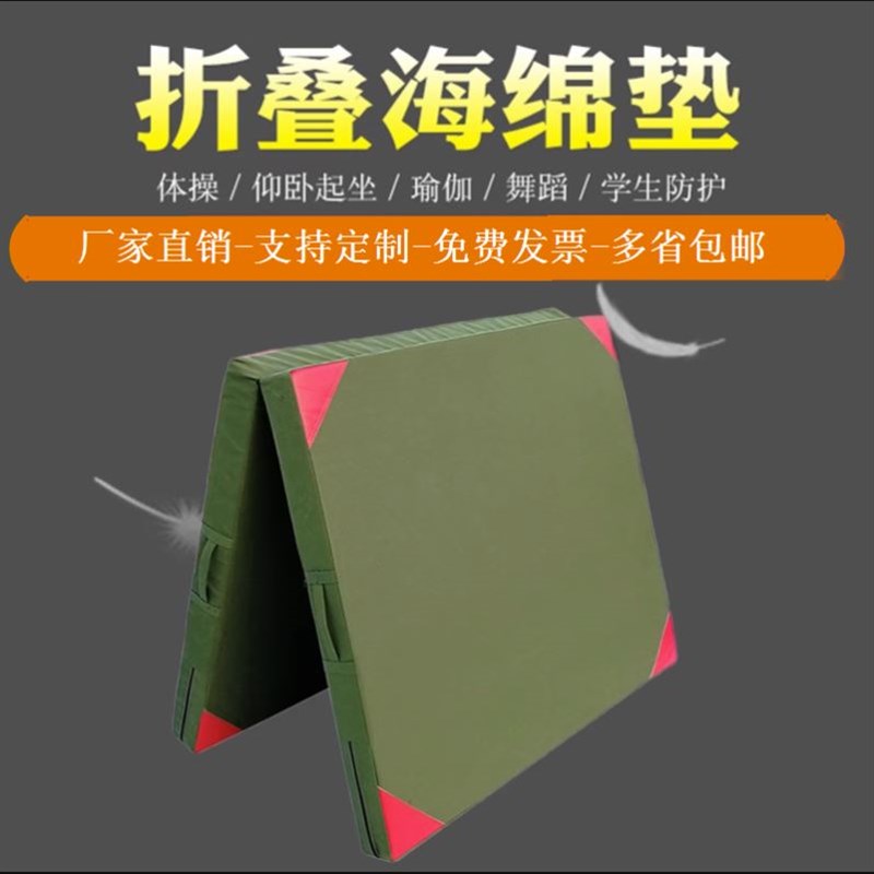 垫子背越式跳高海绵垫空翻防护垫训练垫海绵包加厚体X育攀岩垫学