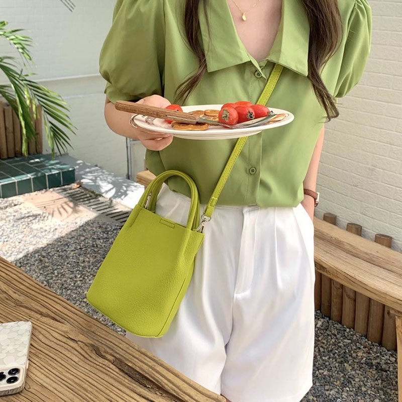 软面竖款小众f小包包2022新款精致夏季水桶包菜篮子女手提单肩斜,箱包皮具/热销女包/男包,水桶包,淘宝优惠券,粉丝福利购,淘宝优惠卷