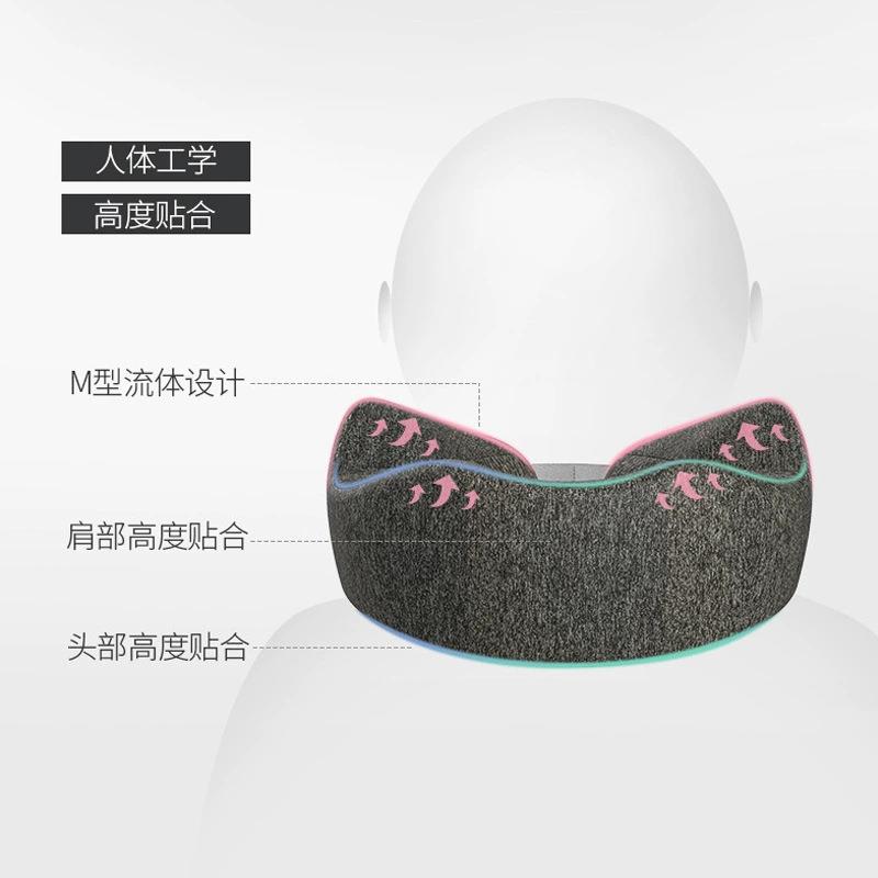 u型枕便携飞机护颈枕记忆棉旅游头枕护脖子可收纳午睡u形靠枕头